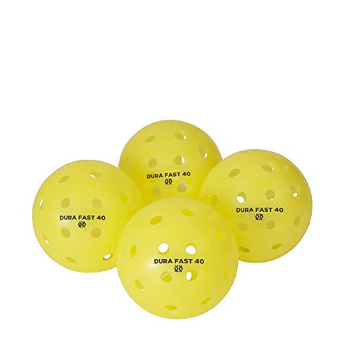 Onix Pickleball Dura Fast 40 Pickleball Balls - Outdoor Pickleballs Neon Green and Yellow Available