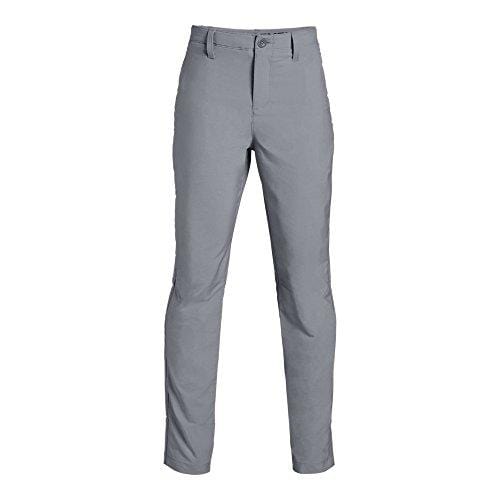 Under Armour Boys Match Play Taper Pants, Steel (035)/Steel, 12