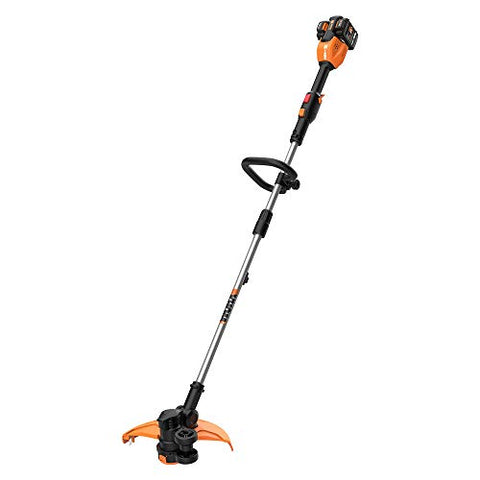WORX WG184 40V Power Share 13" Cordless String Trimmer & Wheeled Edger (2x20V Batteries)