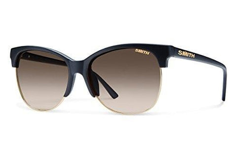 Smith Optics Rebel Carbonic Polarized Sunglasses, Matte Black, Brown Gradient