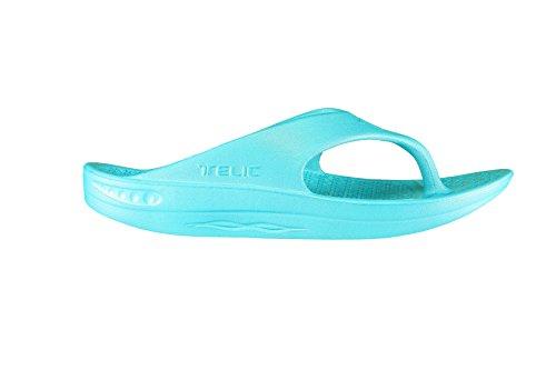 Telic / Terox Flip Flop Sandal Shoes Color Aqua Lagoon Various Sizes (XXX-Large)