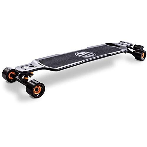 Evolve Skateboards – Carbon GT Street and All-Terrain Electric Longboard Skateboard – 31 Mile Range – 26 mph Top Speed –Digital LCD Screen Remote Control – Lithium-Ion Battery