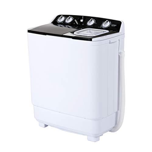 kuppet washing machine  Portable Washing Machine, KUPPET 21lbs Compact  Twin Tub Washer and Spin Dryer Combo for Apartment, Dorms, RVs, Camping and  More, White&Blue - Just £59