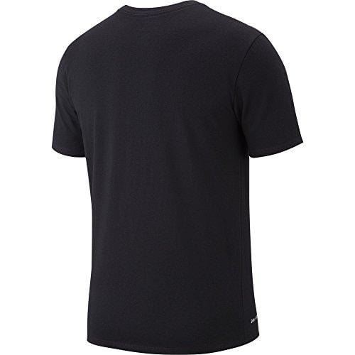 NIKE Men's Dri-FIT "Make This Shot Look Easy" Tee, Black/Black, Medium