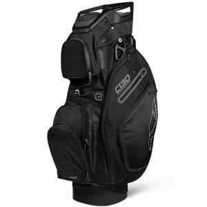 Sun Mountain Golf 2019 C-130 Supercharged Cart Bag BLACK (Black)