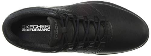 Skechers Men's Pro 4 Waterproof Golf Shoe, Black 9 M US
