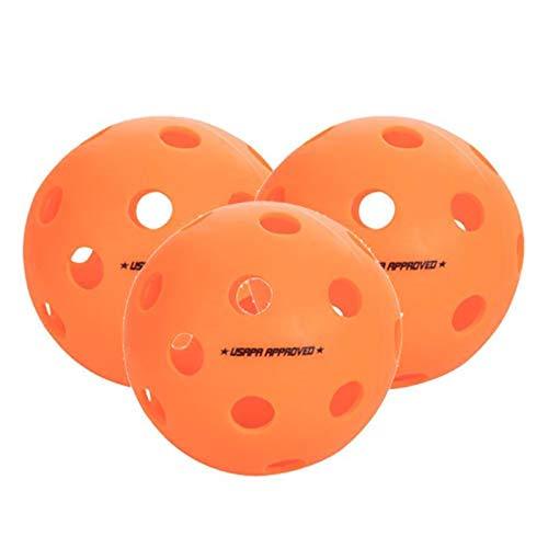 Onix Fuse Outdoor Pickleball 3pk, Orange