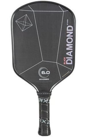 Six Zero Black Diamond Power 16 mm Pickleball Paddle