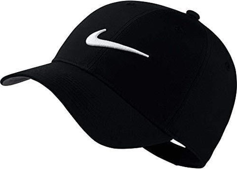 Nike Unisex Legacy Golf Cap, Adjustable & Lightweight Hat for Men and Women, Black/Anthracite/White
