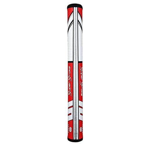 SuperStroke Traxion Tour 2.0 Golf Putter Grip - Red/White