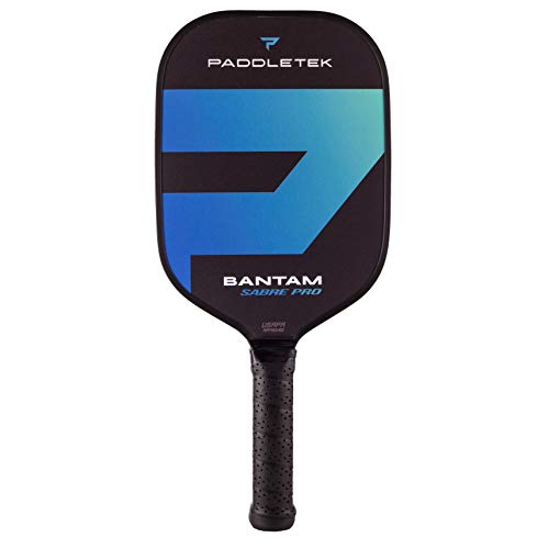 Paddletek Bantam Sabre Pro Pickleball Paddle | Standard Grip | Riptide (Blue)