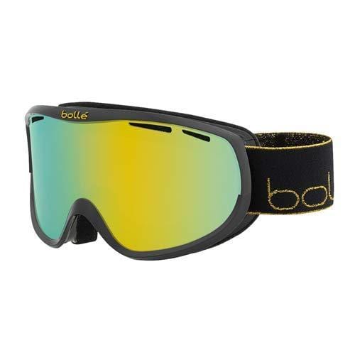 bollé Sierra Snow Goggles Shiny Black & Gold Women's Small/Medium