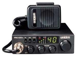 Pro Trucker Pickup CB Radio Kit Includes Radio, 4' Antenna, CB Antenna Mount, CB Coax, SWR Meter w/Jumper Coax, Speaker, and Spring