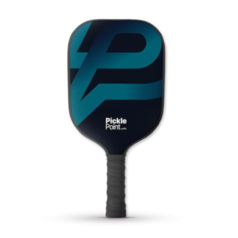 PICKLEPOINT Pickleball Paddle Eclipse | Fiberglass Surface | Paddle with 13mm Polypropylene Honeycomb Core | Large Sweet Spot | Spin and Control | Comfort Grip