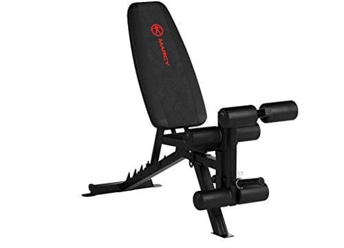 Marcy Adjustable 6 Position Utility Bench with Leg Developer and High Density Foam Padding SB-350