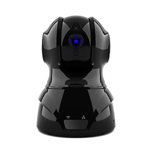Famisafe Wireless Pet Camera - FHD 1080P Dog Camera 2MP Camera with Pan/Tilt/Zoom, 2-Way Audio, Motion Detection, Night Vision, Remote Monitor for Baby Pet Elder, Work with Alexa (Android/iOS) - Black