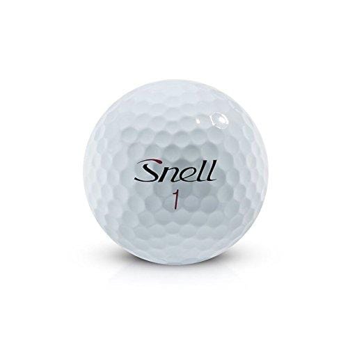 Snell MTB Black My Tour Golf Balls, White (One Dozen)