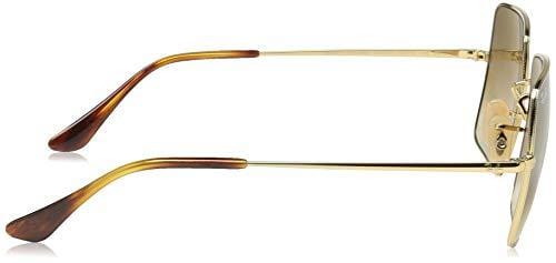 Ray-Ban Square Sunglasses, Gold, 54 mm