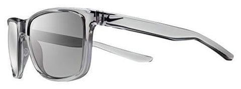 Nike Golf Men's Unrest Rectangular Sunglasses, Wolf Grey/Deep Pewter Frame, 57 mm