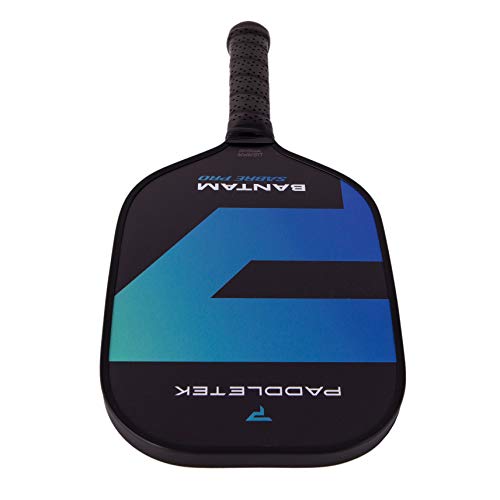 Paddletek Bantam Sabre Pro Pickleball Paddle | Standard Grip | Riptide (Blue)