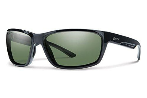 Smith Optics Men's Redmond Chroma Pop Polarized Sunglasses (Gray Green Lens), Black