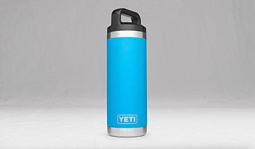 YETI Rambler 18oz Vacuum Insulated Stainless Steel Bottle with Cap, Tahoe Blue DuraCoat