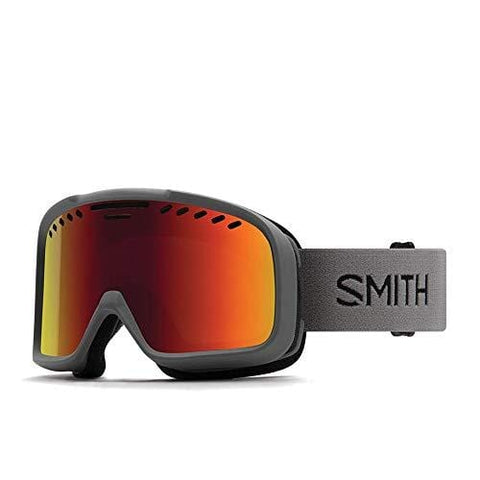 Smith Optics Project Snow Goggles Charcoal w/Red Sol-X Mirror Lens