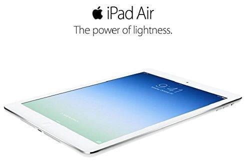 Apple iPad Air 16GB Silver Retina Display Wi-Fi +4G AT&T Tablet(Renewed)