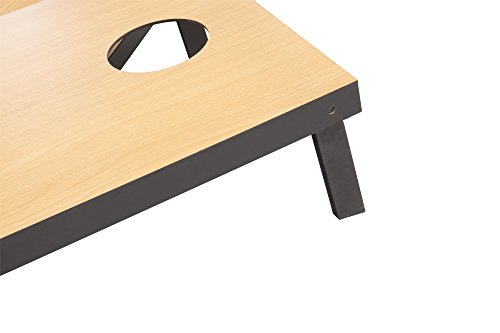 Triumph Premium 2x3 Cornhole Set - Includes 2 Portable Boards and 8 12.5 Ounce Cornhole Bags