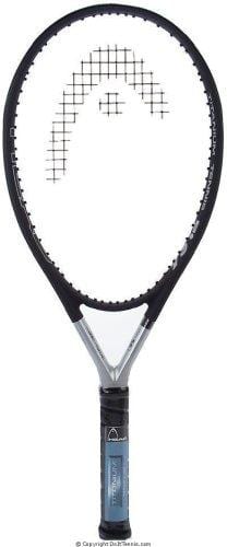HEAD Ti S6 Tennis Racket Pre-Strung Head Heavy Balance 27.75 Inch Racquet - 4 1/8 In Grip