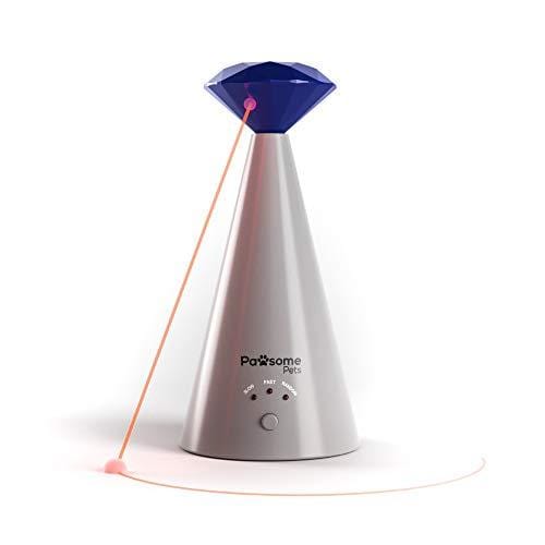 Pawsome Pets Automatic Cat Laser Toy - Pet Laser Light for Cats, Interactive Cat Chase Toy With 3 Rotating Modes - Auto Shut Off - Ultra Pickleball
