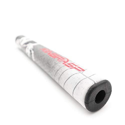 KINGRASP Skull & Spider Pistol GTR 3.0 Golf Putter Grip，Anti-Slip，No Taper Technology，Tacky Polyurethane Material，More Comfortable,More Shock Absorption  (Black/red)