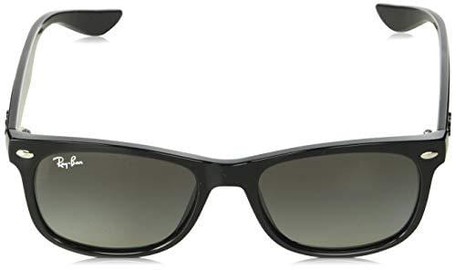 Ray-Ban Junior Kids' 0rj9052s Square Sunglasses, Black, 48.5 mm