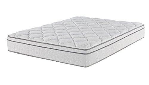 Yaro 34 Mattress 8 inch, Short Full, White