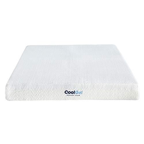 Classic Brands Cool Gel Ventilated Gel Memory Foam 8-Inch Mattress, Short Queen