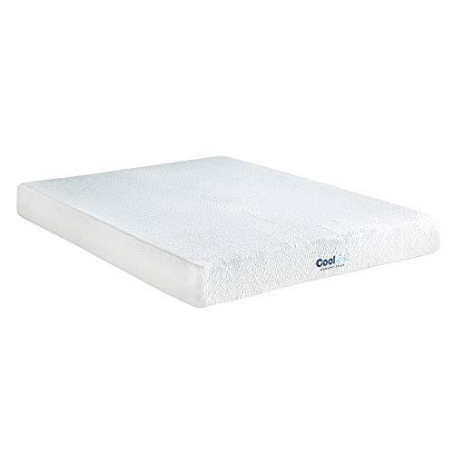 Classic Brands Cool Gel Ventilated Gel Memory Foam 8-Inch Mattress, Short Queen