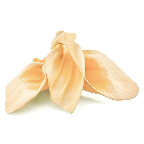 Best Bully Sticks Prime Thick-Cut Cow Ear Dog Chews (12 Pack) Sourced from All Natural, Free Range Grass Fed Cattle with No Hormones, Additives or Chemicals - Hand-Inspected and USDA/FDA Approved