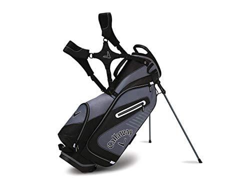 Callaway Golf 2017 Capital Stand Bag, Black/White (Renewed)