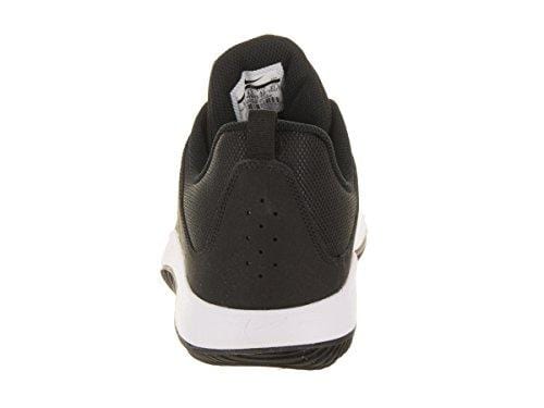 Nike Men's Fly.by Low Basketball Shoe, Black/White, 10.5