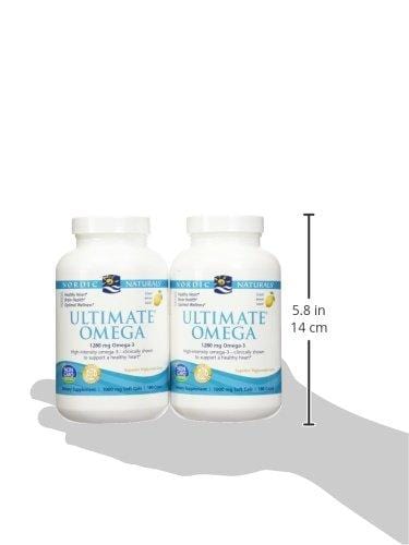 Nordic Natural Ultimate Omega 360 count - (2 pack of 180 per bottle)