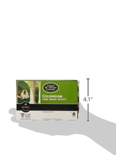 Green Mountain Coffee Roasters Colombian Fair Trade Select Keurig Single-Serve K-Cup Pods, Medium Roast Coffee, 12 Count (Pack Of 6) ( Pack May Vary )