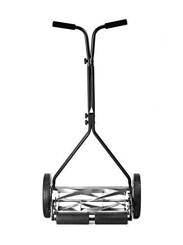 American Lawn Mower Company 1415-16 16-Inch 5-Blade Push Reel Lawn Mower, Grey