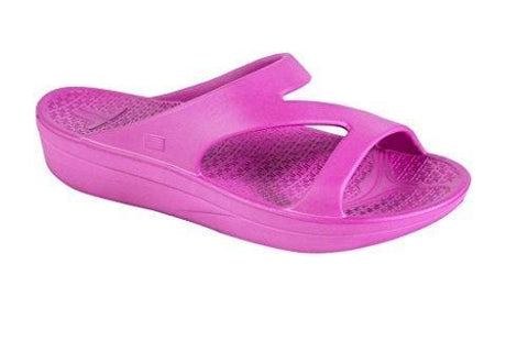 Telic Womens Z-Strap Wide Width Sandal LTD (10 (W) US, Pink)
