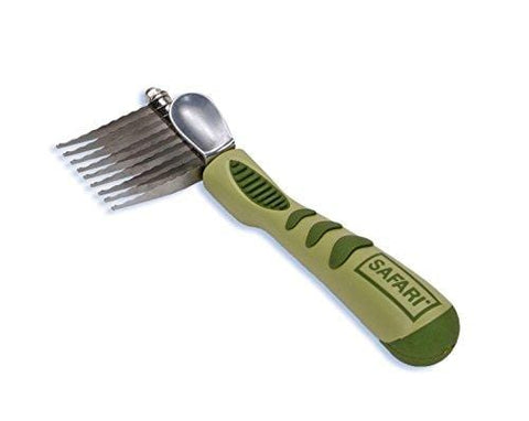 Safari De-Matting Comb for Dogs, Pet Supplies for Dogs, Dog Grooming, Dog Gifts, Dog Accessories, Dog Supplies, Dog Brushes for Shedding