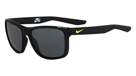Nike EV0990-077 Flip Sunglasses (Frame Grey Lens), Matte Black