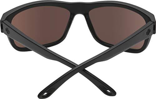 Spy Optic Angler Polarized Flat Sunglasses, 59 mm (Matte Black)