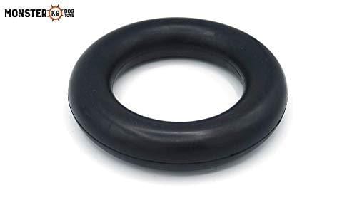 Ultra-Durable Chew Toy - Lifetime Replacement Guarantee - Tested by Pitbulls, German Shepherds, & other Aggressive Chewers & Large Dogs - Tough Strong Durable Natural Rubber - 100% Safe & Non-toxic