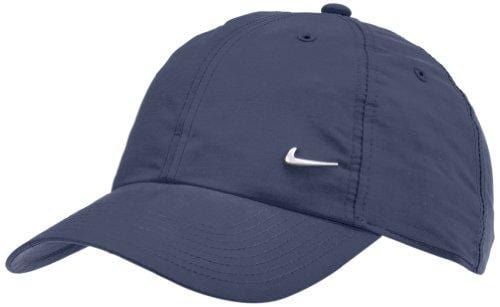 Authentic Nike Navy Blue Cap Hat Unisex Metal Swoosh One Size Adjustable Golf Baseball Hats