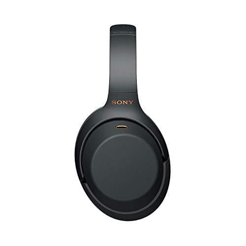 Sony Noise Cancelling Headphones WH1000XM3: Wireless Bluetooth Over the Ear Headphones with Mic and Alexa voice control - Industry Leading Active Noise Cancellation - Black