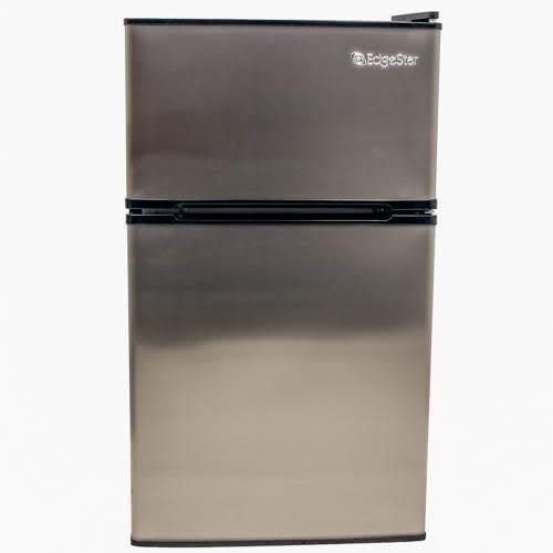 EdgeStar CRF321SS 3.1 Cu. Ft. Dorm Sized Energy Star Compact Fridge/Freezer